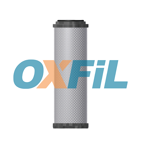 Side of Omega Air 1010100108120 - In-line Filter