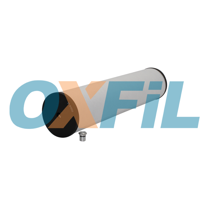 Bottom of Omega Air 1010100108154 - In-line Filter