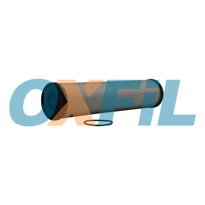 Bottom of Omega Air OAFE EA150 C/A - In-line Filter