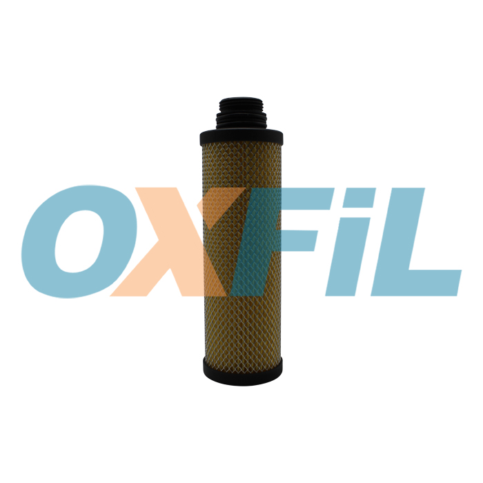 Side of Omega Air ODO 0725 PE/P - Inline filter