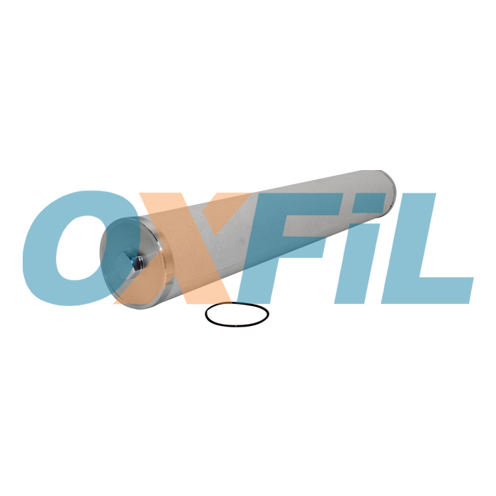 Bottom of Omega Air OKA 107 E-E/XM - In-line Filter