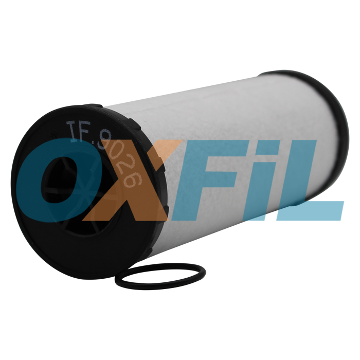 Bottom of Omega Air OZA 1140 Z/R - In-line Filter