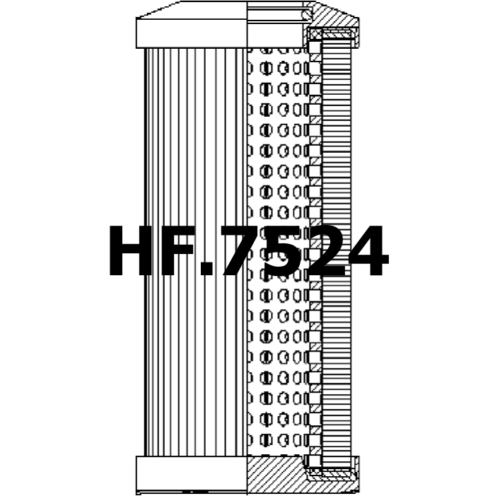 Side of OMT Group CHP421T25YN - Hydraulic Filter
