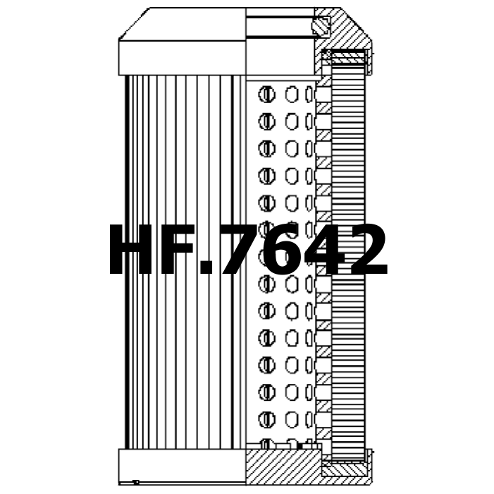 Side of OMT Group CHP621GYN - Hydraulic Filter