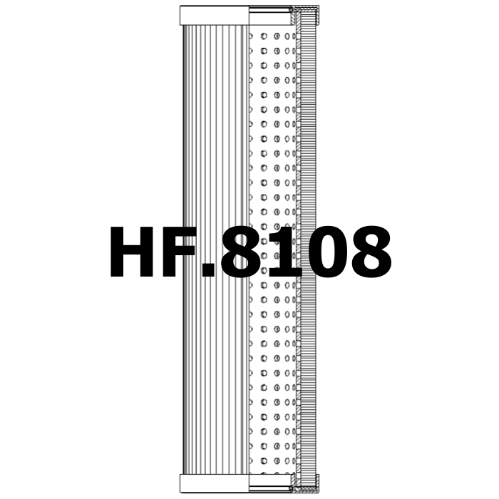 Side of Pall HC9400FKP8Z - Hydraulic Filter