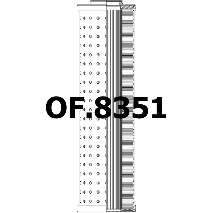 Side of Parker Parfit 944097Q - Oil Filter