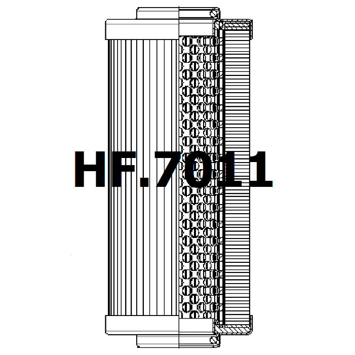 Side of Parker Parfit GO1993 - Hydraulic Filter