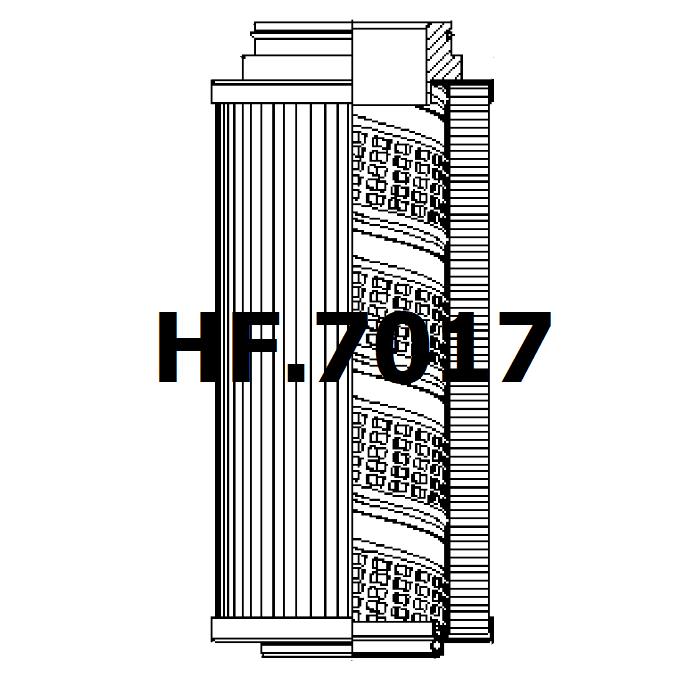 Side of Parker Parfit GO2011 - Hydraulic Filter