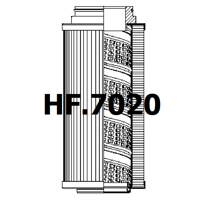 Side of Parker Parfit GO2016 - Hydraulic Filter