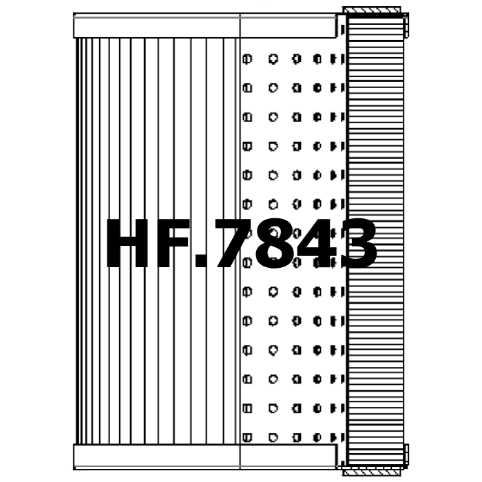 Side of Parker Parfit GO2934 - Hydraulic Filter