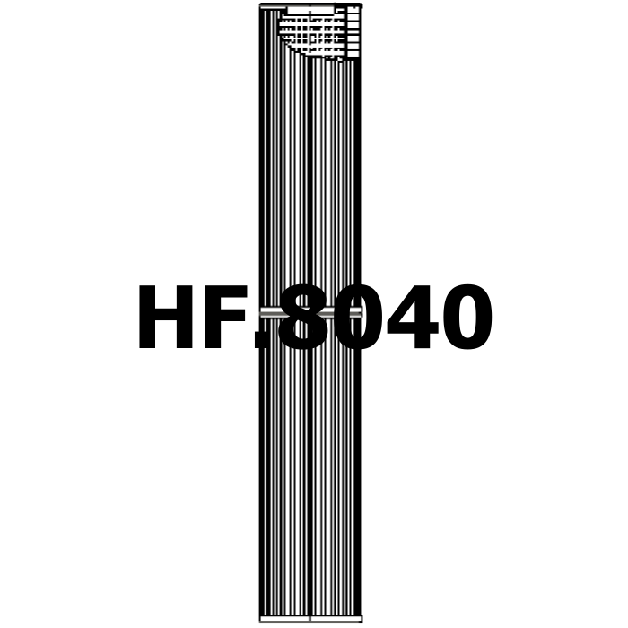 Side of Parker Parfit GO2977 - Hydraulic Filter