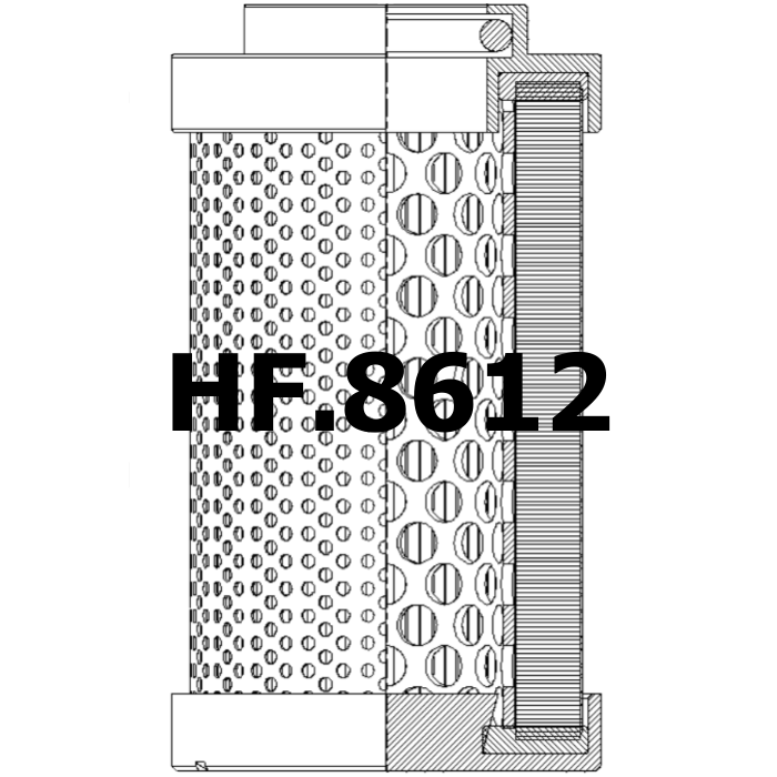 Side of Parker Parfit GO3056 - Hydraulic Filter