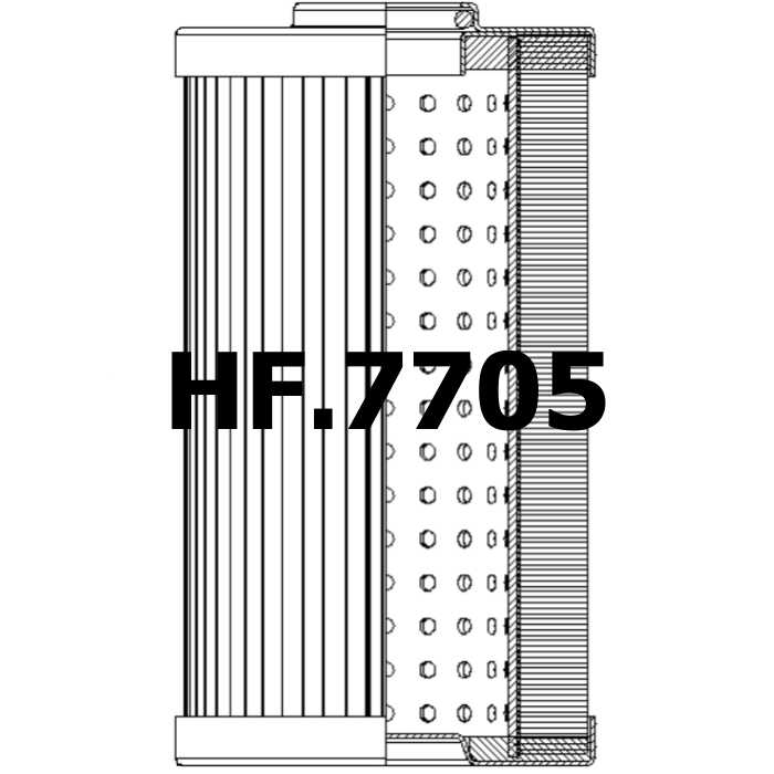 Side of PTI 9313190 - Hydraulic Filter