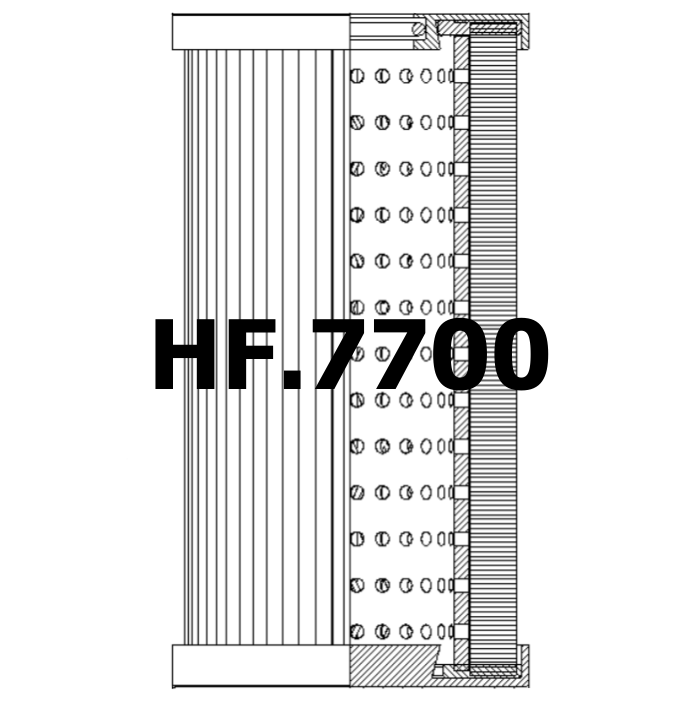 Side of PTI 9640003114 - Hydraulic Filter