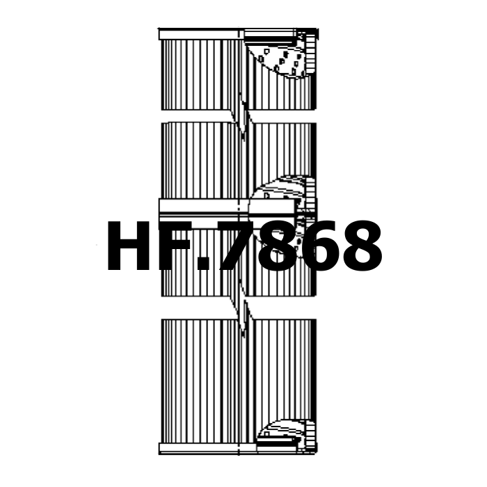 Side of PTI P83250HFB - Hydraulic Filter