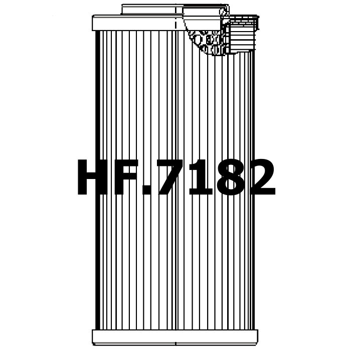 Side of Refilco PL507105 - Hydraulic Filter