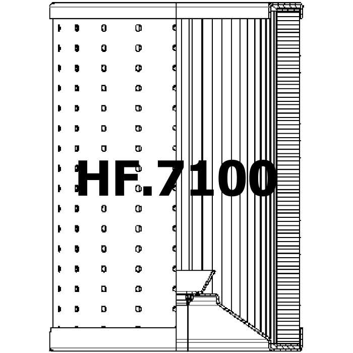 Side of Regeltechnik 066102120D - Hydraulic Filter