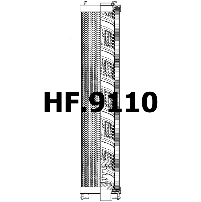 Side of Rexroth ABZFEN0240101XVA - Hydraulic Filter