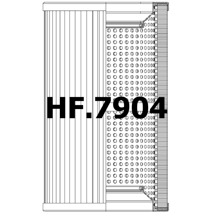 Side of Schroeder SBF84008Z25V - Filtro idraulico