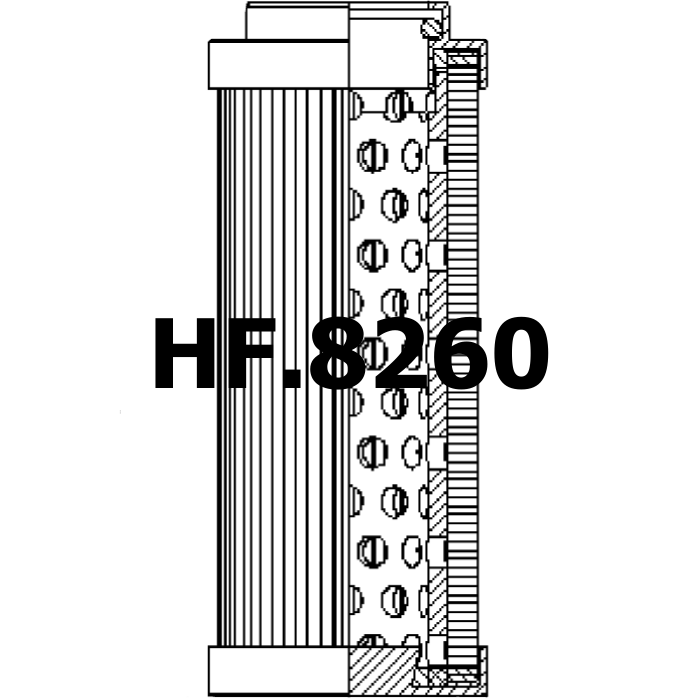 Side of Schroeder SBF98014Z10V - Hydraulic Filter