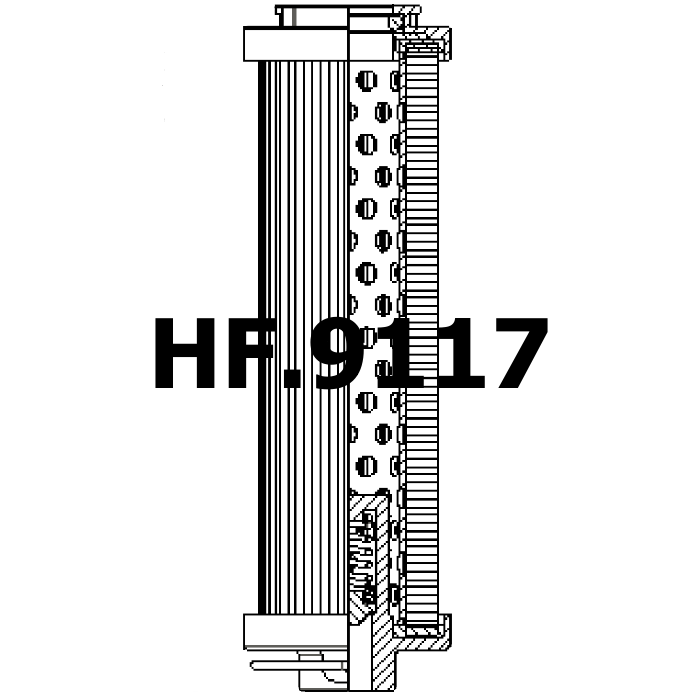 Side of SF Filter HY 13207 - Hydraulic Filter