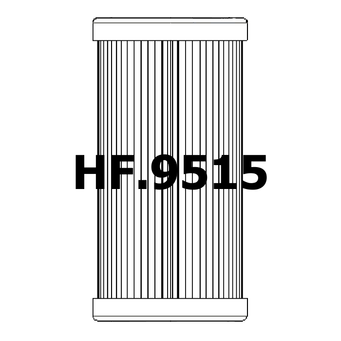 Side of SF Filter HY 13550 - Filtros Hidraulicos