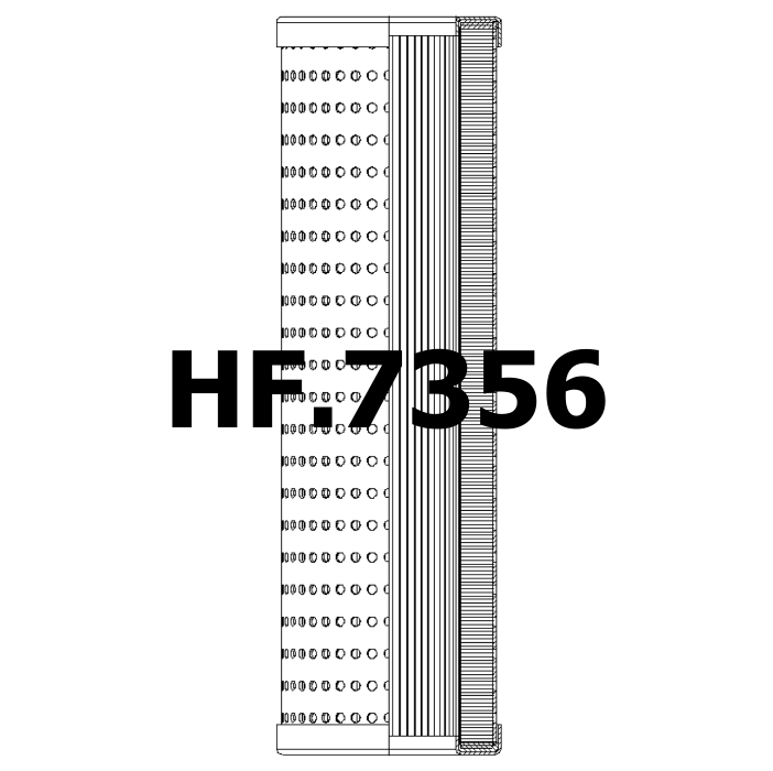 Side of SF Filter HY 14297 - Hydraulic Filter