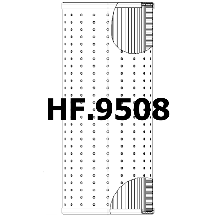 Side of SF Filter HY 24207 - Filtro idraulico