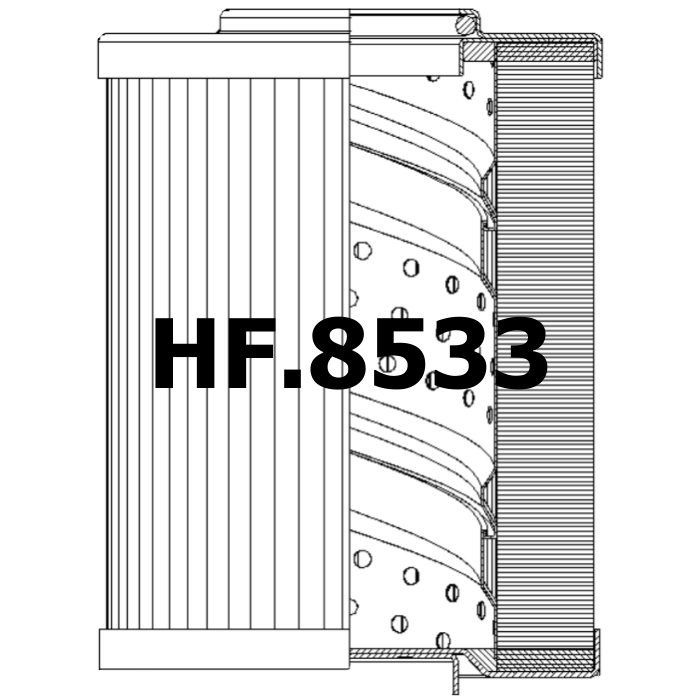 Side of SF Filter HY 24220 - Hydraulic Filter