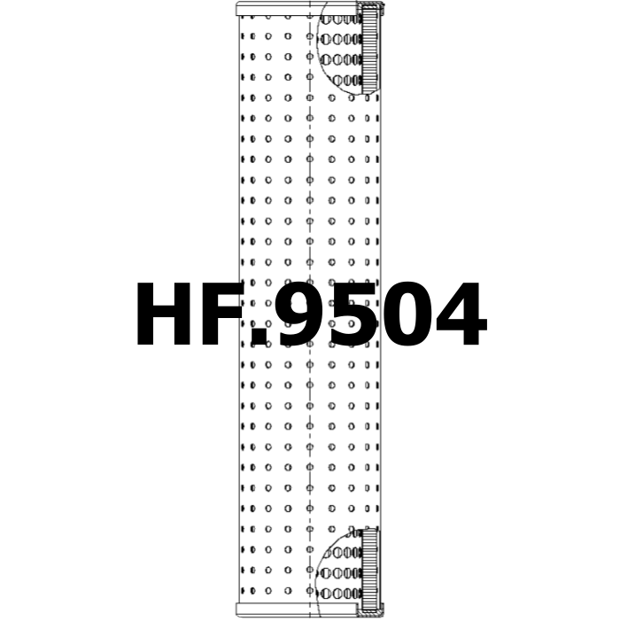 Side of SF Filter HY 2893 - Filtro idraulico