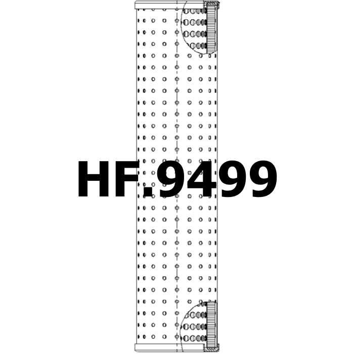 Side of SF Filter HY 2896 - Hydraulikfilter