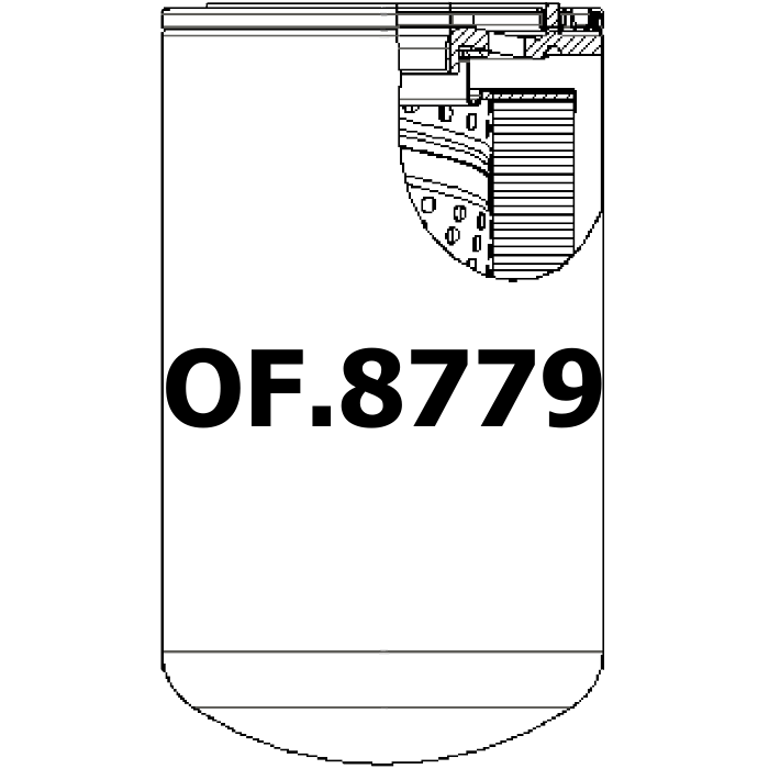 Side of SF Filter SP9229MIC10 - Oil Filter