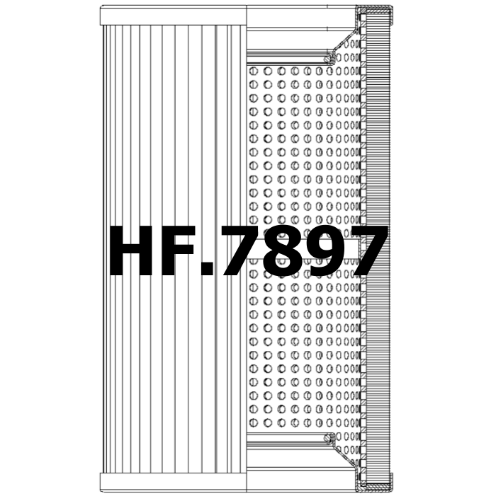 Side of Sofima (UFI) 30340 - Hydraulic Filter