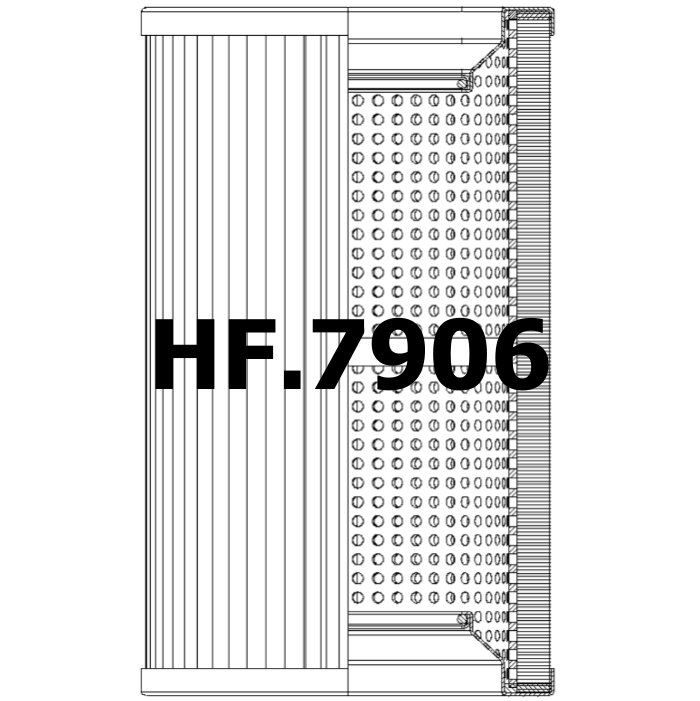 Side of Sofima (UFI) 30449 - Hydraulic Filter