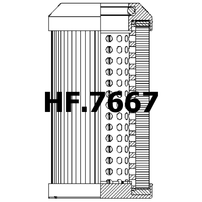 Side of Sofima (UFI) CH3202FV21 - Hydraulic Filter