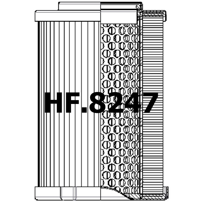 Side of Sofima (UFI) EPB23NFC - Hydraulic Filter