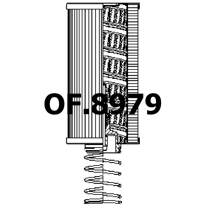 Side of Sofima (UFI) ERA5DNMD - Oil Filter