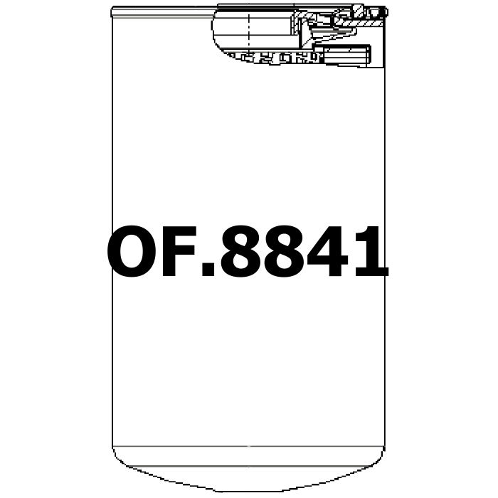 Side of Sofima (UFI) ERC21NFD - Oil Filter