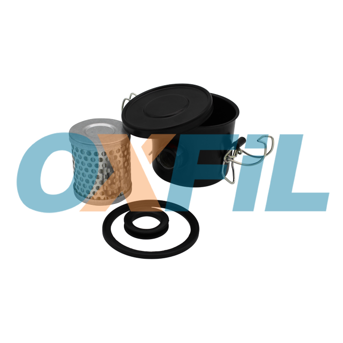 Bottom of Sofin SFV100.01P - Vacuum Filter Housing