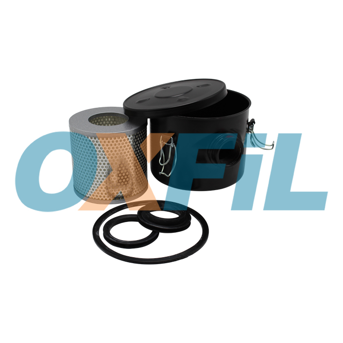 Bottom of Sofin SFV130.01P - Vacuum Filter Housing