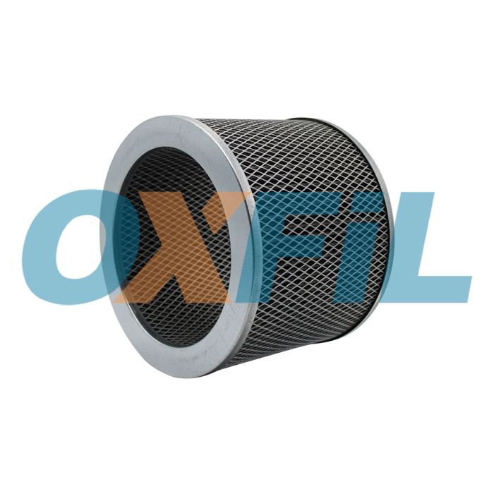 Bottom of Solberg 857 - Air Filter Cartridge