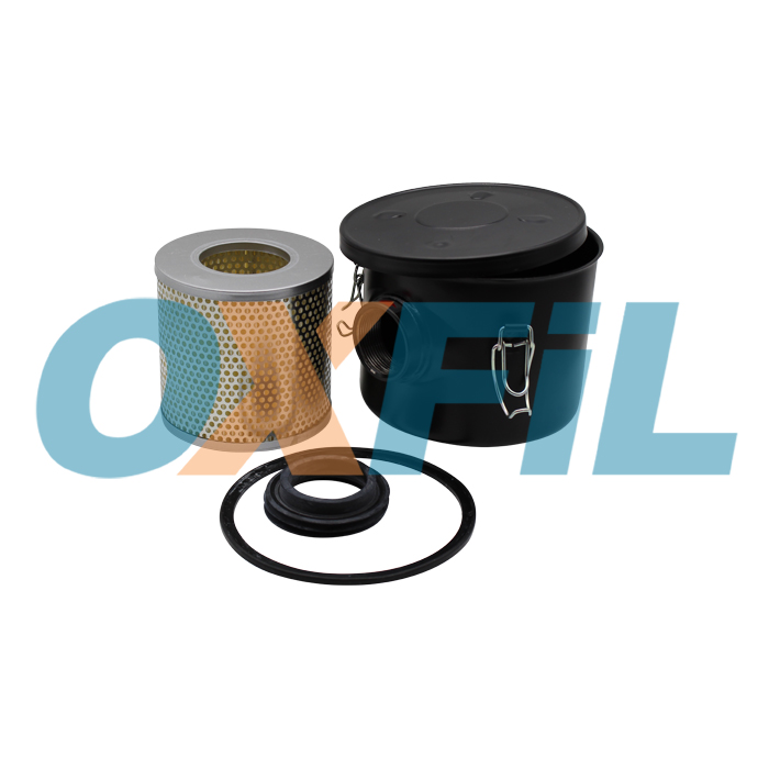 Bottom of Sotras SA 6821 - Vacuum Filter Housing