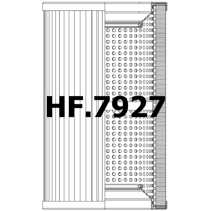 Side of ST Separat Tech 2840L12V39 - Hydraulikfilter