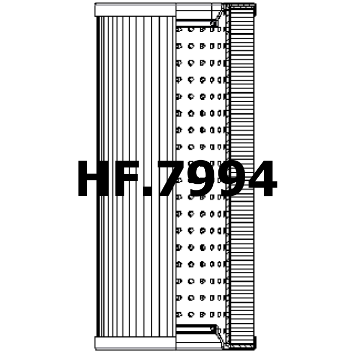 Side of ST Separat Tech 8850L25V13 - Hydraulikfilter