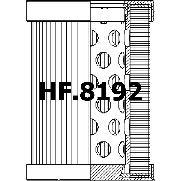 Side of ST Separat Tech 8960H02B13 - Hydraulic Filter