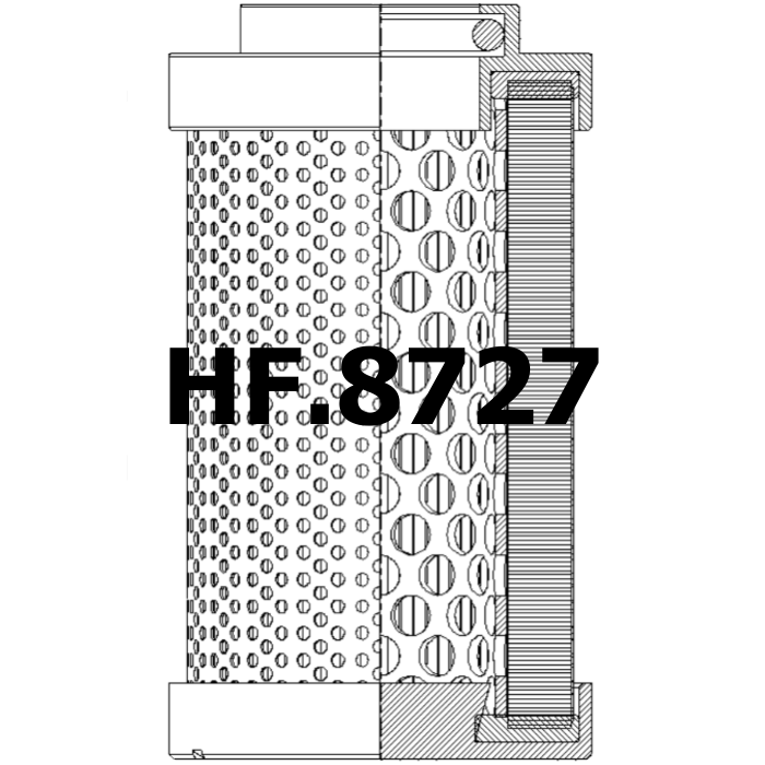 Side of ST Separat Tech ST1287 - Hydraulic Filter