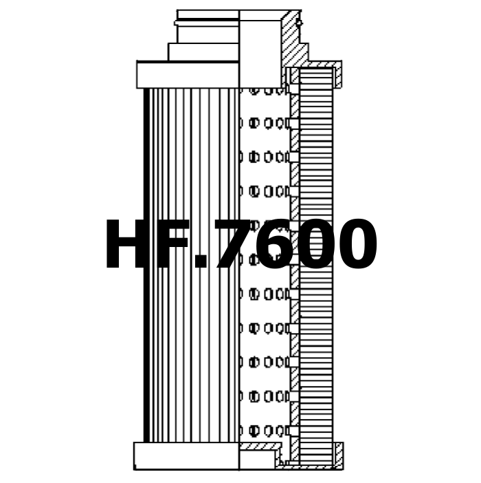 Side of ST Separat Tech ST2127 - Hydraulic Filter