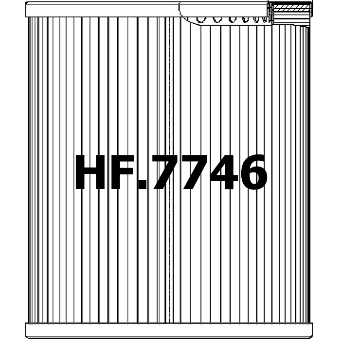Side of Stauff LL100B25B - Hydraulic Filter