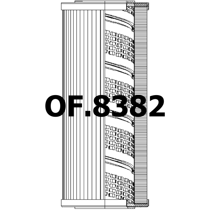 Side of Stauff RD055B40B - Oil Filter