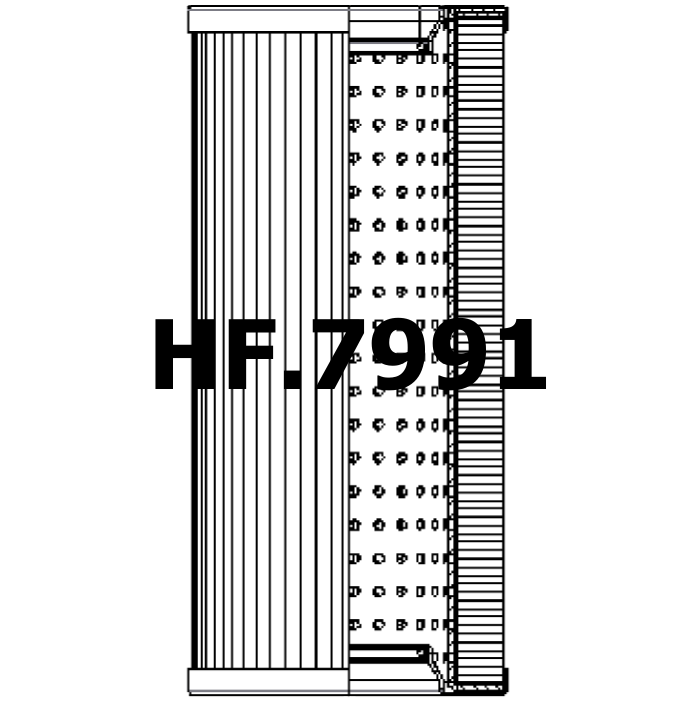 Side of Stauff RP080E10B - Filtro idraulico